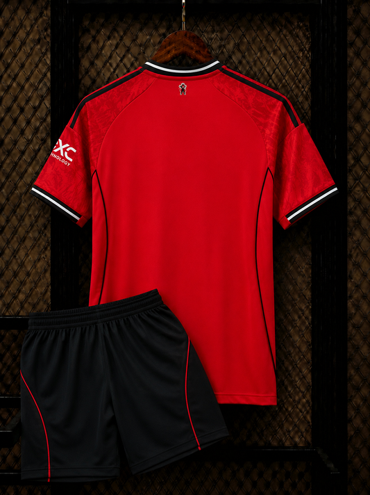 Manchester United Football Club Replica Jersey & Shorts Set