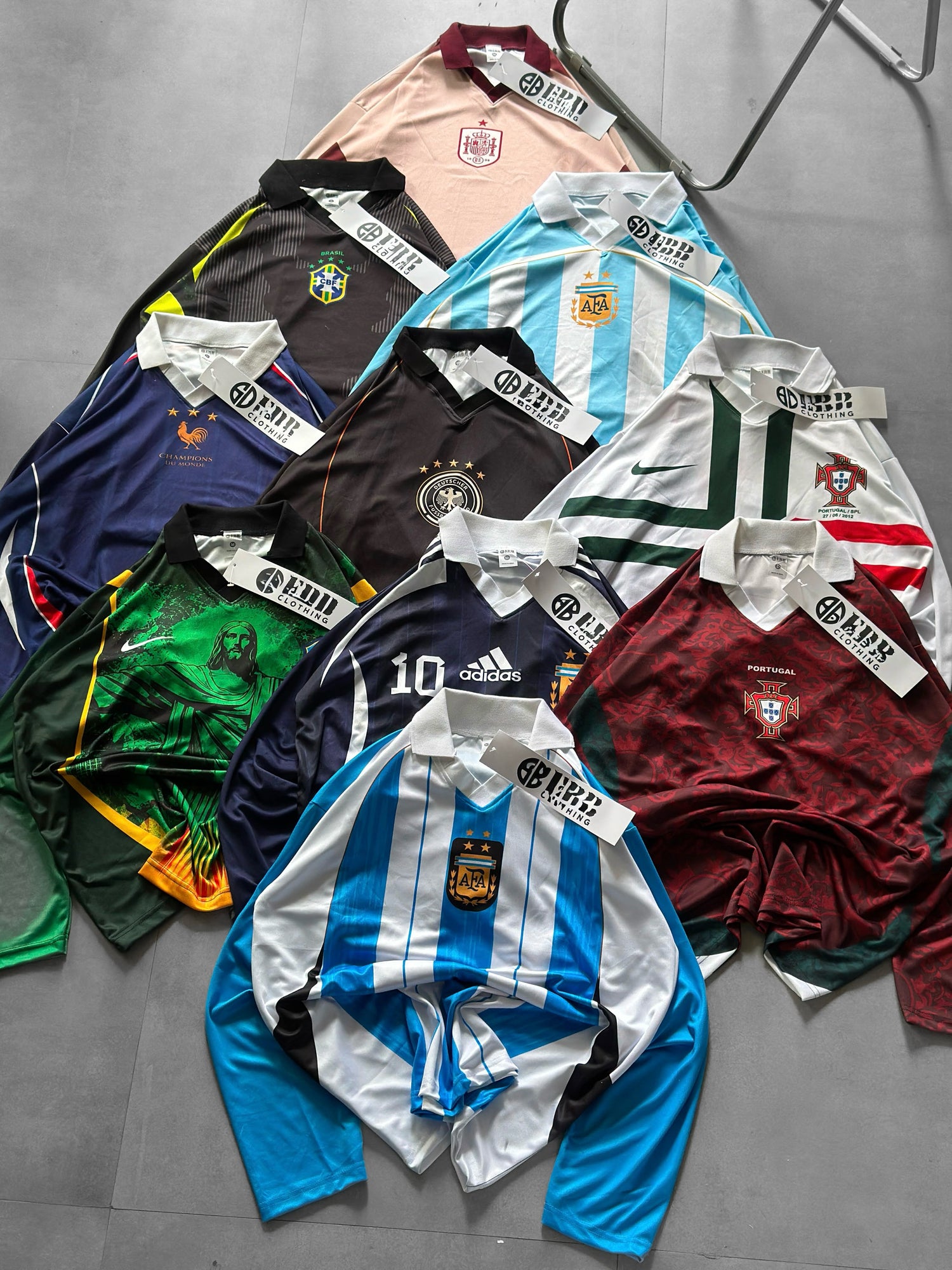 Retro Full-Sleeve Jerseys