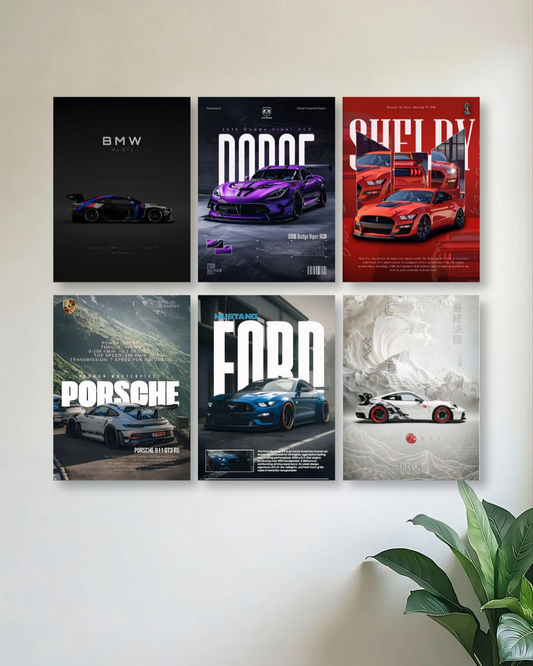 SUPER CARS | LEGENDARY PERFORMANCE | PREMIUM PRINTS