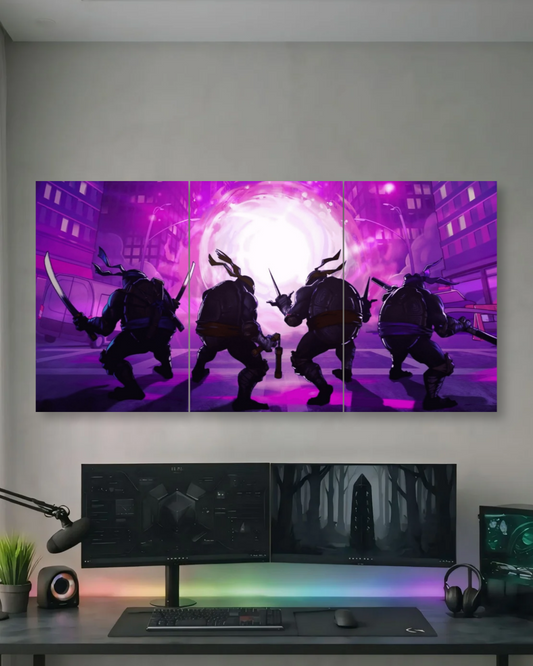 NINJA TURTLES | MUTANT HEROES | WALL VIBES EDITION