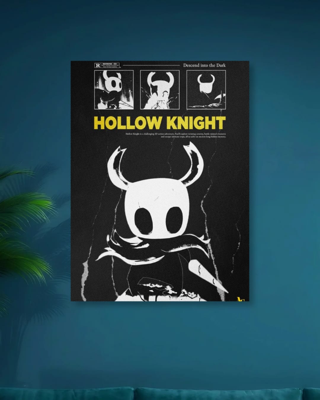 HOLLOW KNIGHT | EPIC UNDERGROUND ADVENTURE | PREMIUM PRINTS
