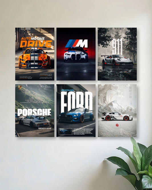 CAR LEGENDS | SPEED & POWER | PREMIUM PRINTS