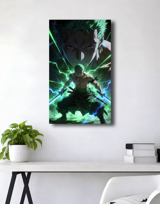 Zoro | Fearless Warrior | Premium Quality Poster