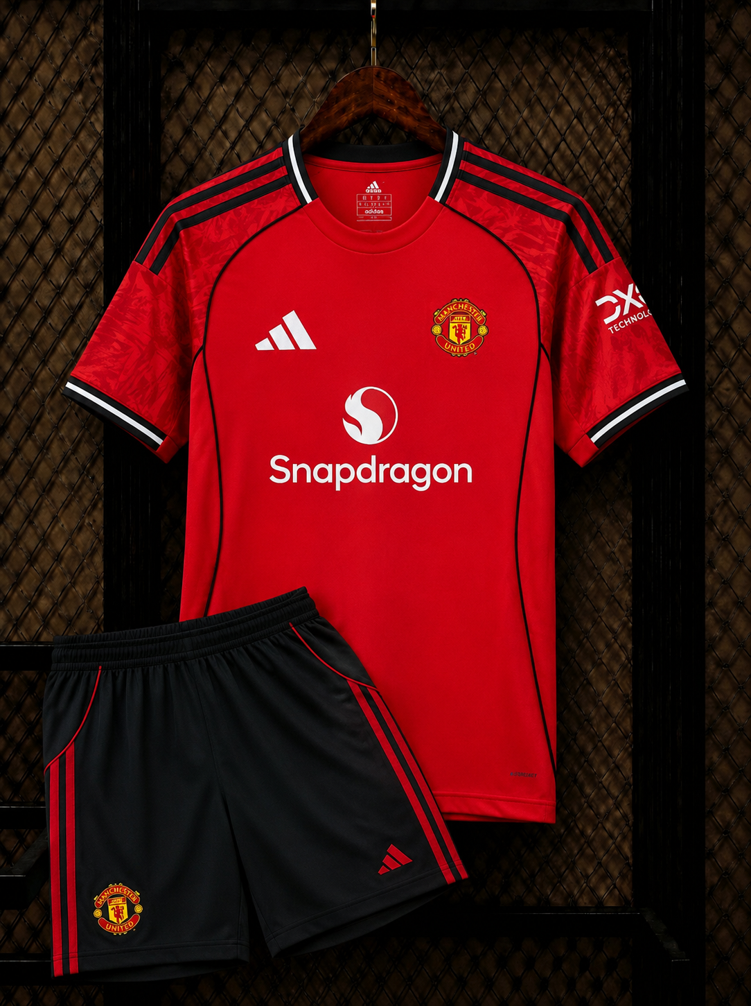 Manchester United Football Club Replica Jersey & Shorts Set