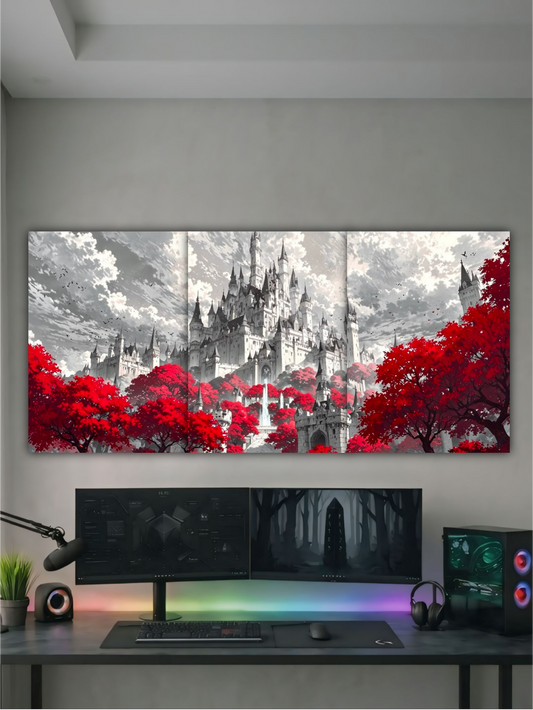 CASTLE ANCIENT WALLS || SPLIT POSTER