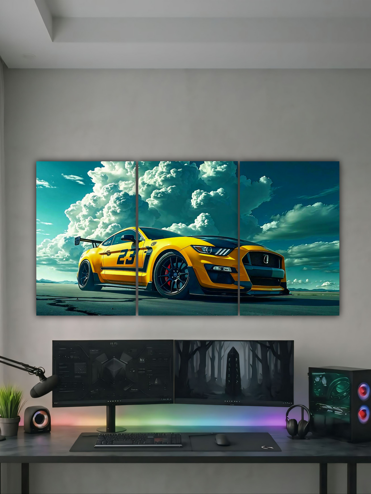MUSTANG CLASSIC BEAST || SPLIT POSTER