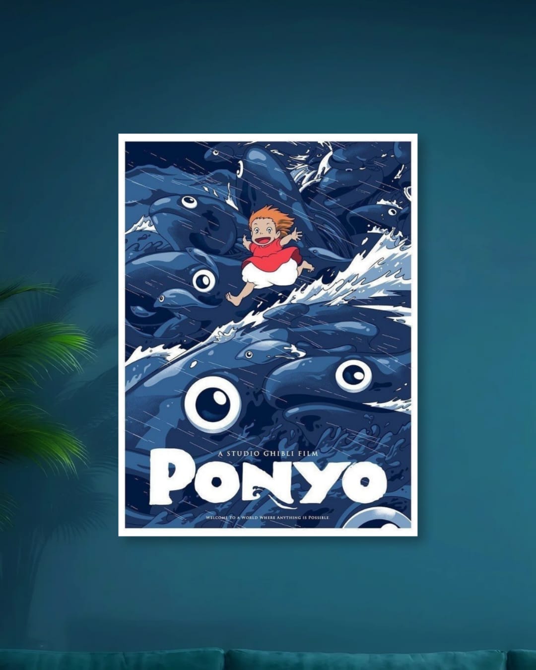 PONYO SINGLE POSTER | MAGIC OF THE SEA