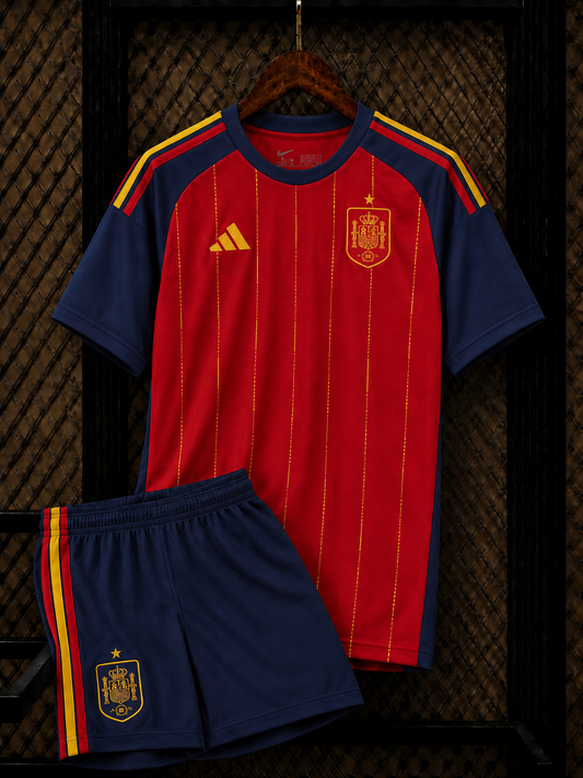 Spain National Team Home Kit – Full Set