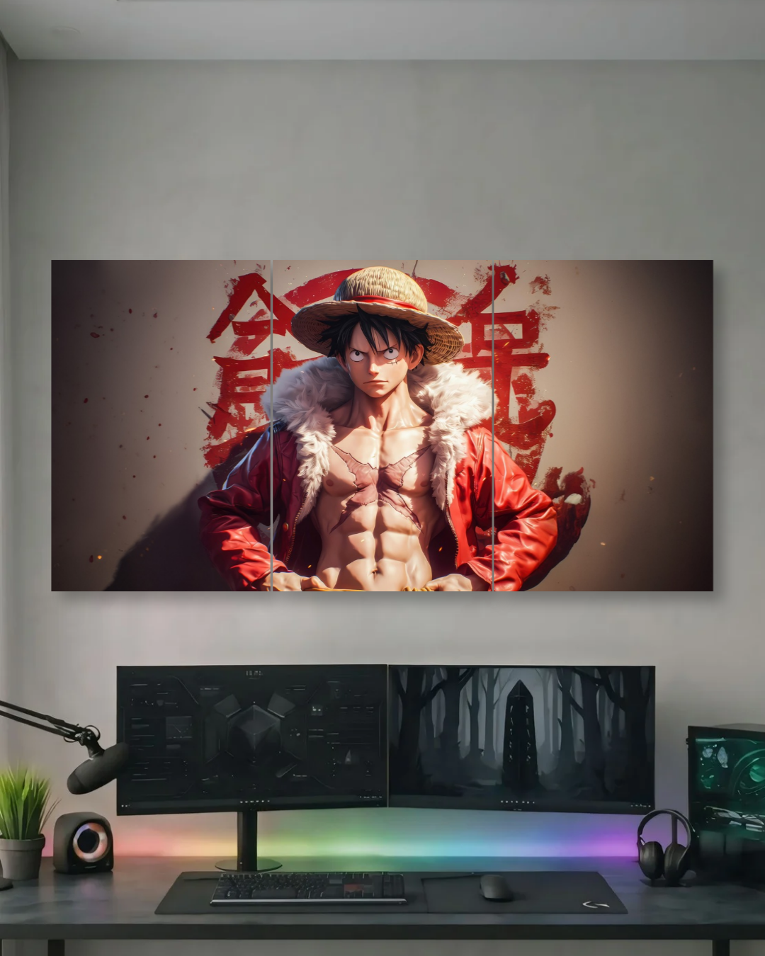 MONKEY D. LUFFY | HEROIC SMILE | FREEDOM SEEKER VIBES | WALL VIBES EDITION