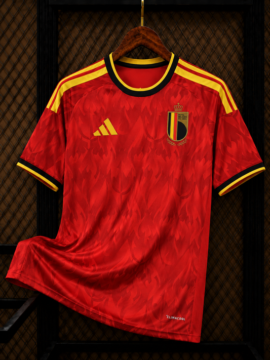 Belgium Red Devils Home Shirt – Elite Crimson