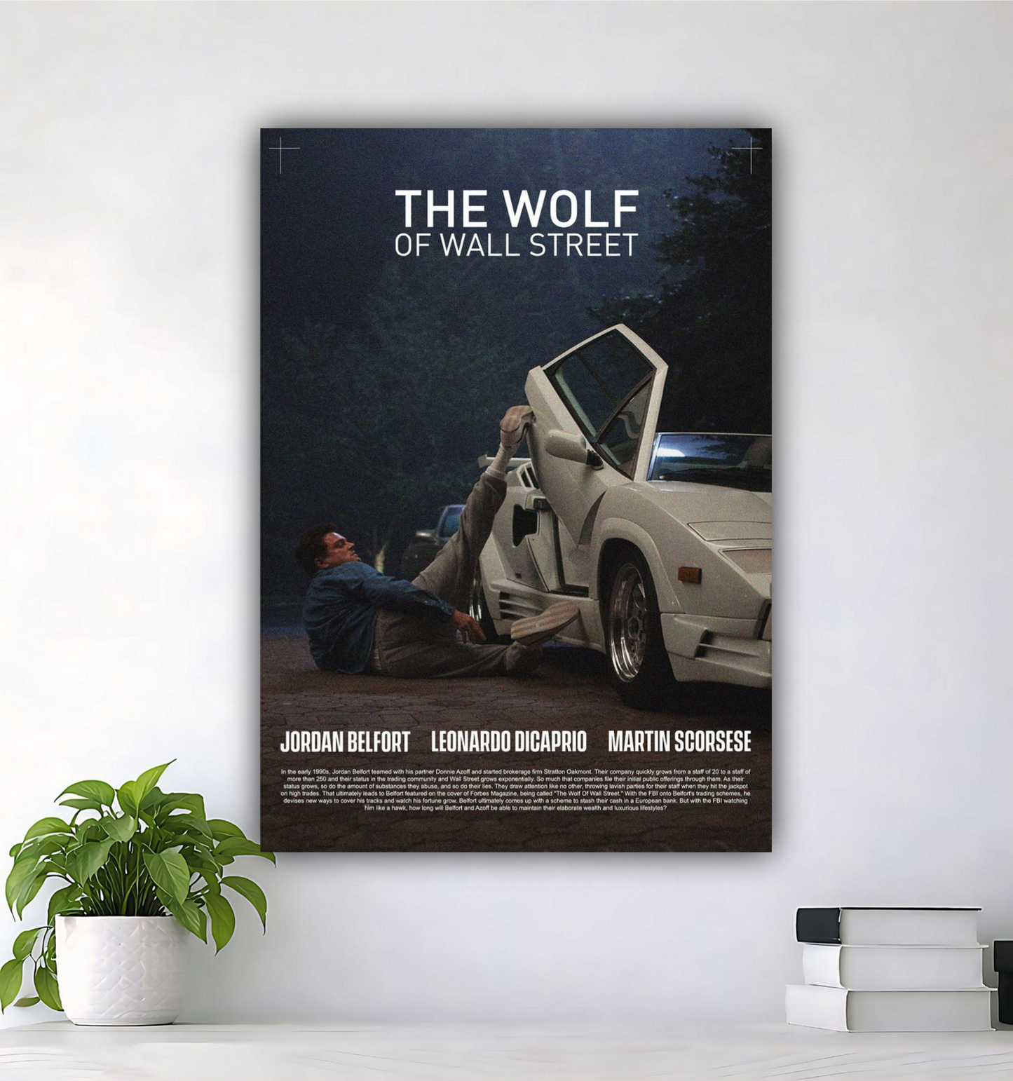 THE WOLF OF WALL STREET HUSTLE MODE || SINGLE POSTER