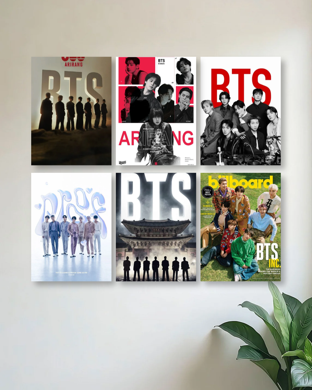 K-POP HEROES | BTS GROUP | PREMIUM POSTER PRINT