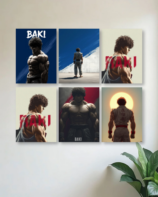 BAKI | HEROIC MARTIAL ARTS MOMENT | PREMIUM PRINTS