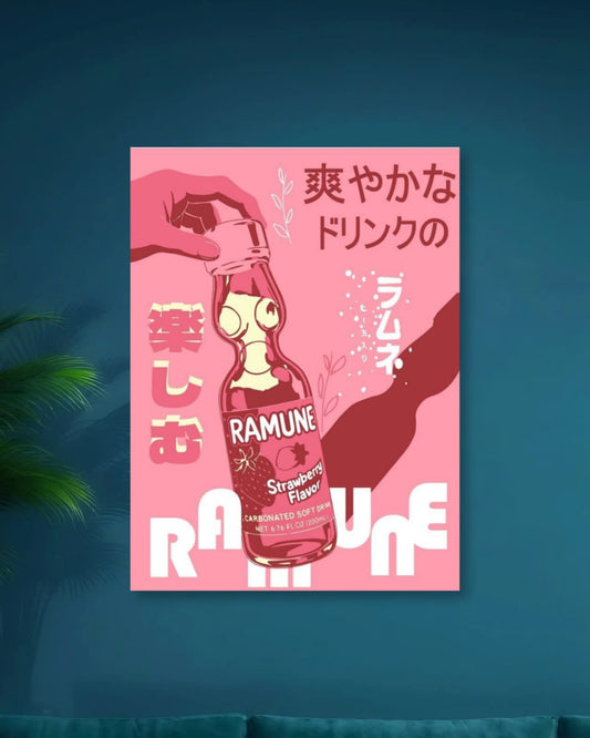 RAMUNE BOTTLE| ROOM DECOR