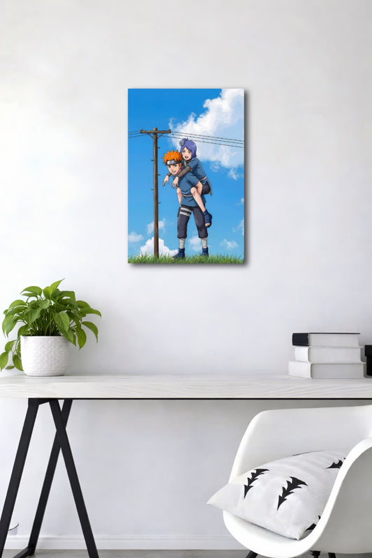 Nagato & Konan | God & Angel | Premium Quality Poster