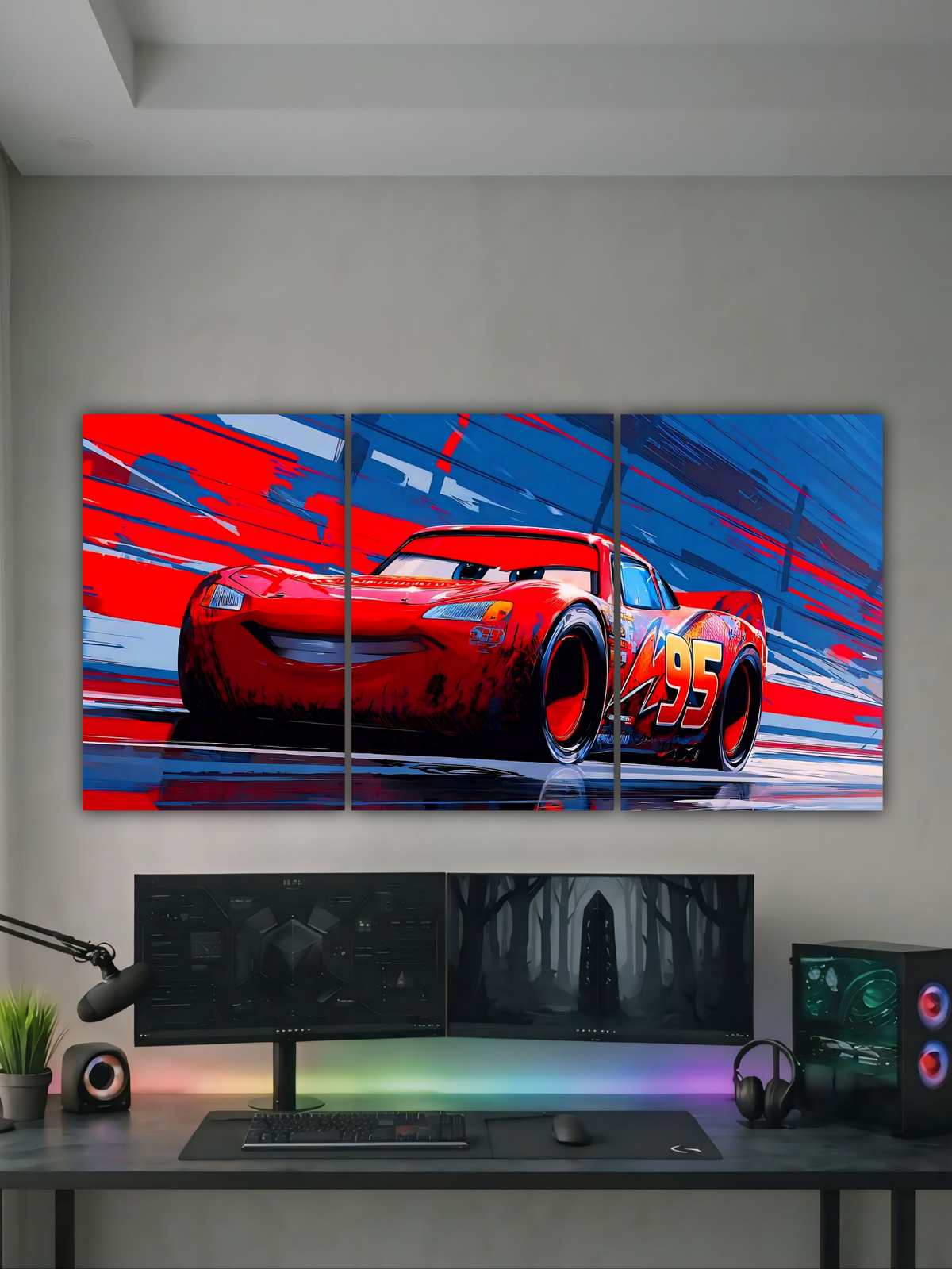 CAR MOVIE RED VELOCITY || SPLIT POSTER