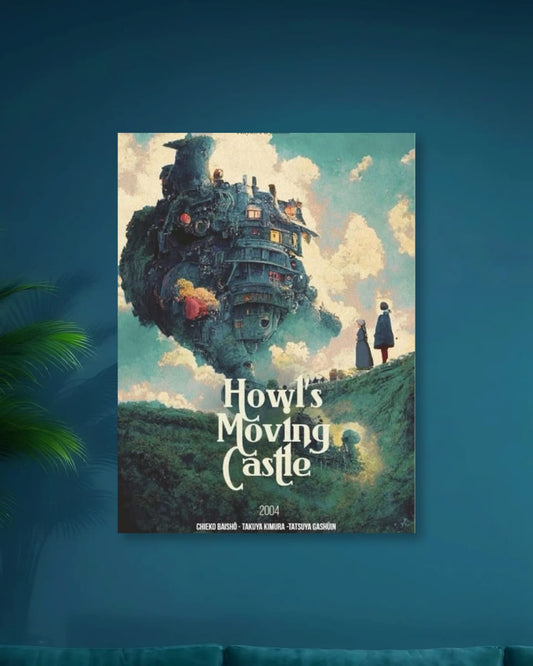 HOWL’S MOVING CASTLE SINGLE POSTER | MAGIC IN MOTION