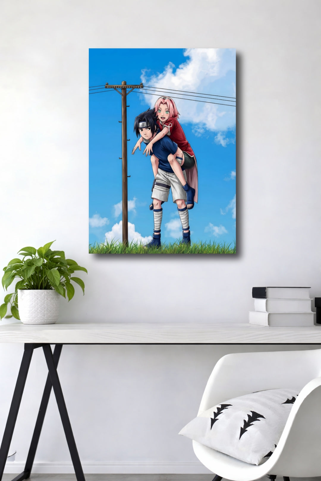 Sasuke & Sakura | Heart & Power | Premium Quality Poster