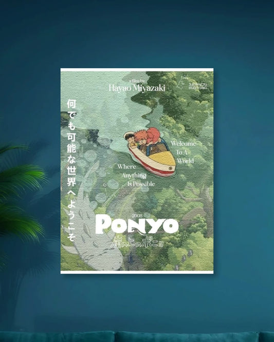 PONYO | COZY STUDIO GHIBLI VIBES | PREMIUM PRINTS