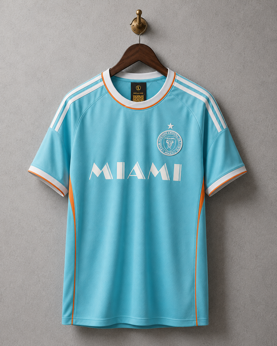Inter Miami Sky Blue Football Jersey and Shorts Set
