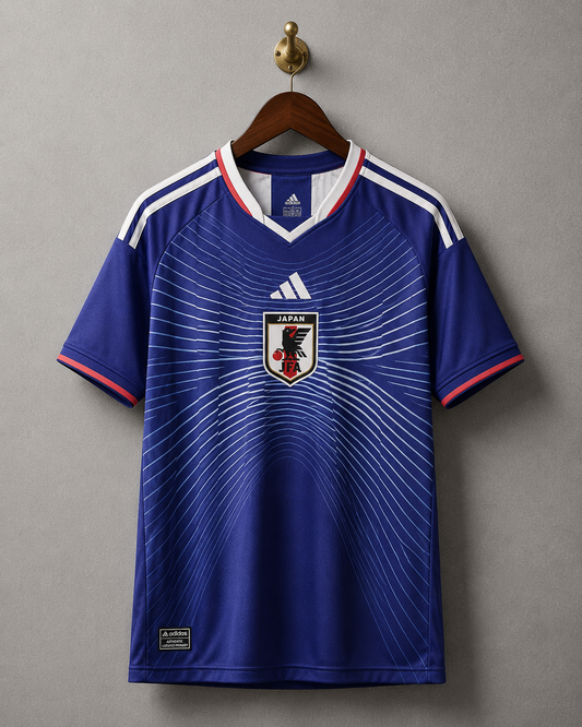 Japan National Team Blue Football Jersey and Shorts Set