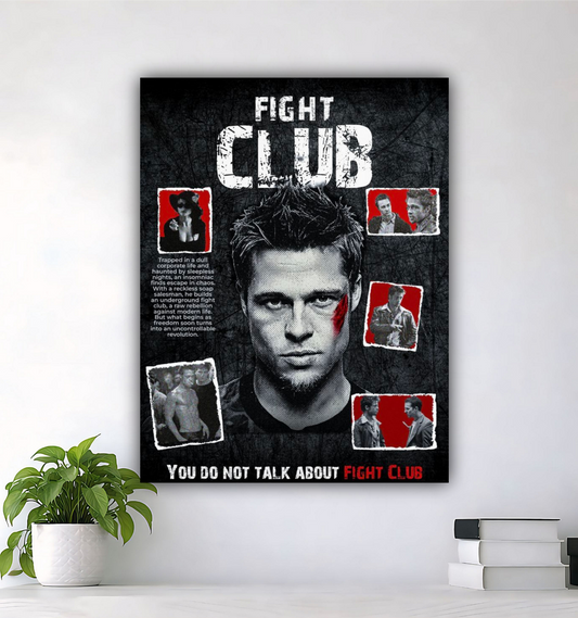 FIGHT CLUB CHAOS THEORY || SINGLE POSTER