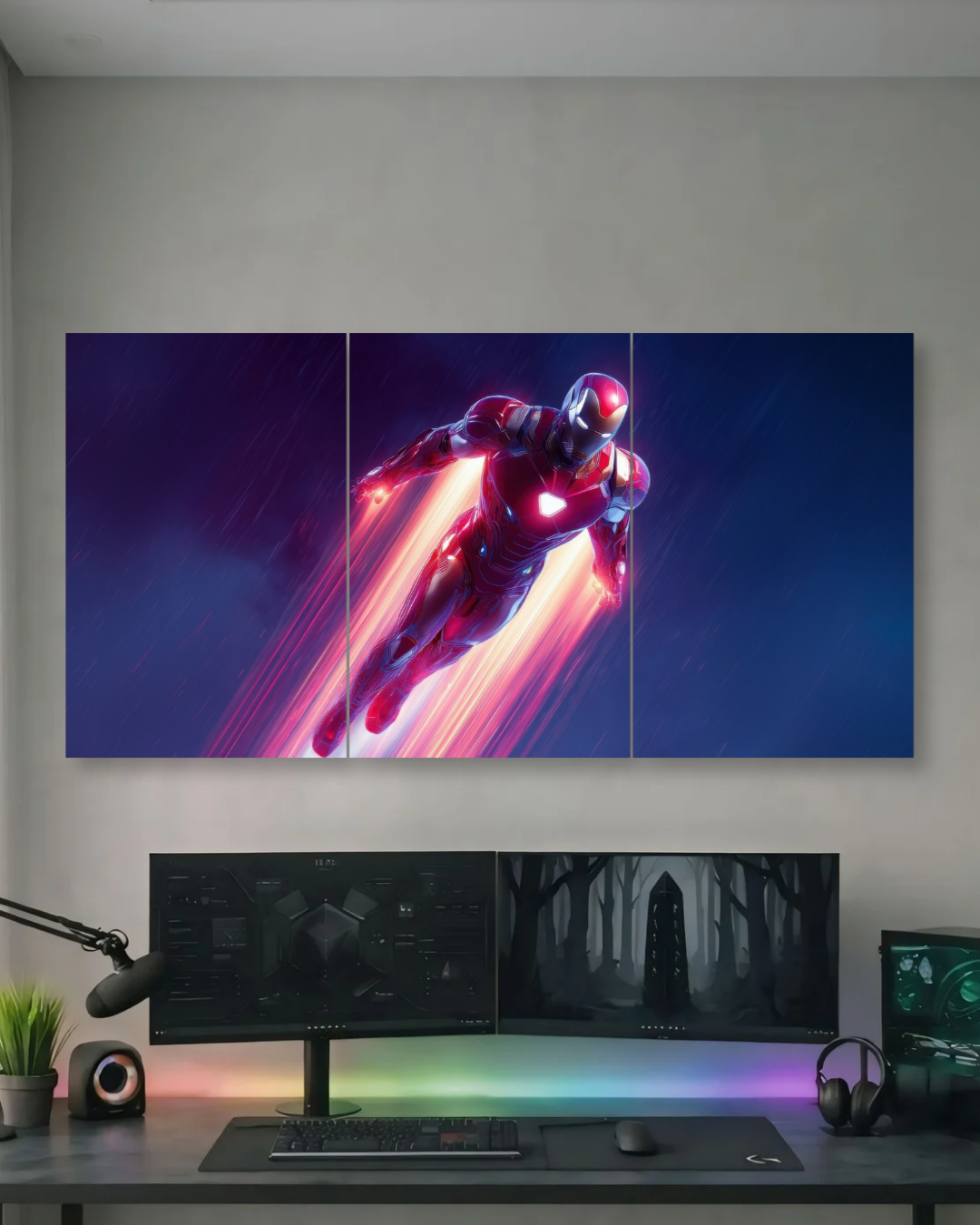IRON MAN | GENIUS BILLIONAIRE | WALL VIBES EDITION