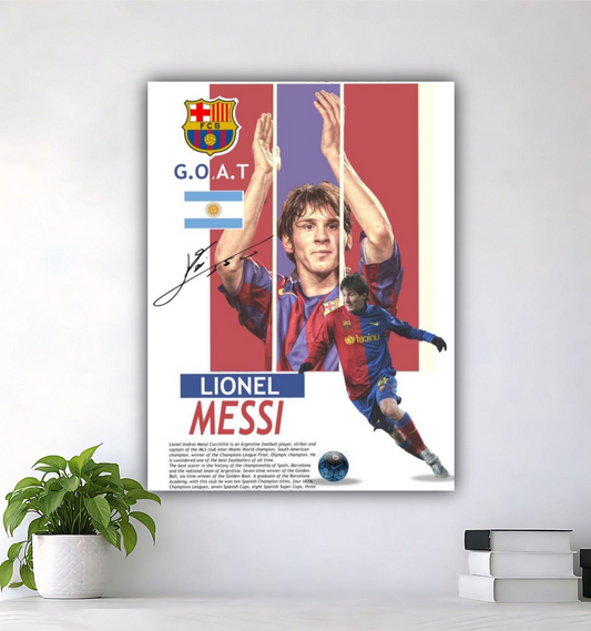 MESSI LEGENDARY SKILLS || SINGLE POSTER