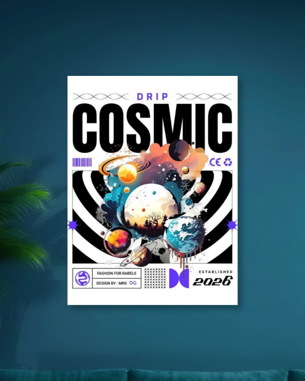 DRIP COSMIC| ROOM DECOR
