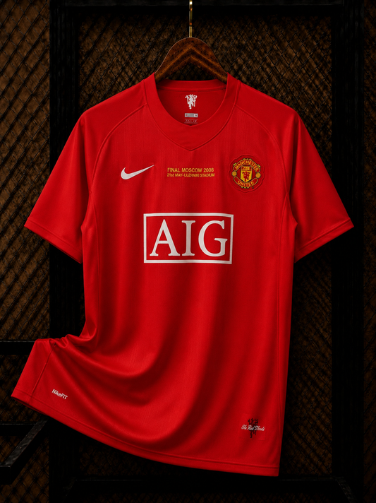 Manchester United 2007/08 Cristiano Ronaldo Era AIG Jersey