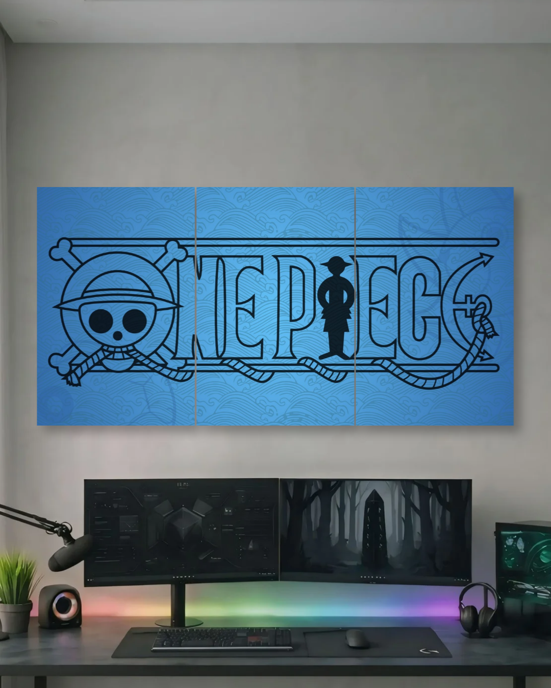ONE PIECE | STRAW HAT CREW | GRAND LINE ADVENTURE | WALL VIBES EDITION