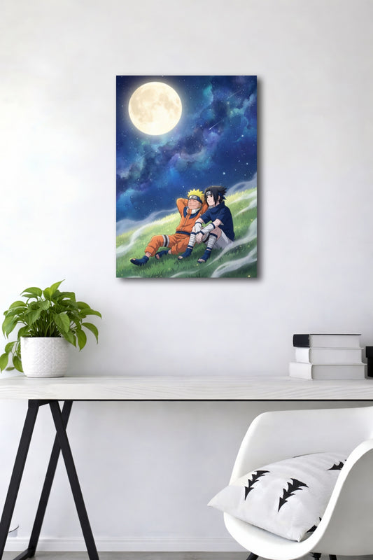 Naruto & Sasuke | Rival Power | Premium Quality Poster