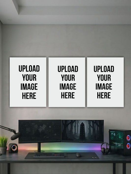 Customize Your Wall – 3 Piece Split Art Set