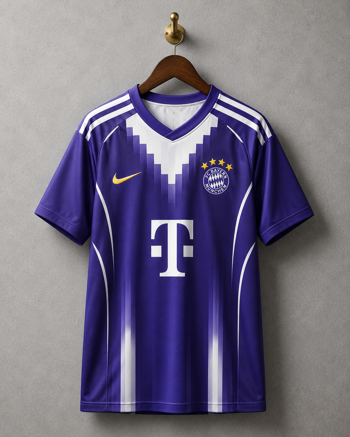 Bayern Munich Purple Special Edition Football Jersey and Shorts Set