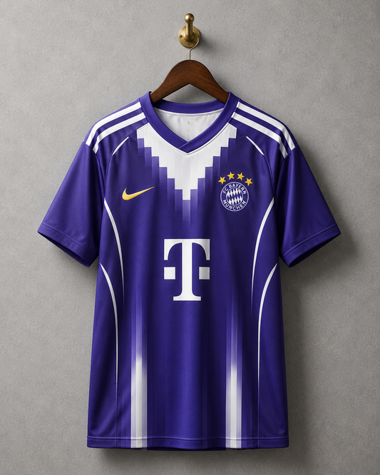Bayern Munich Purple Special Edition Football Jersey and Shorts Set