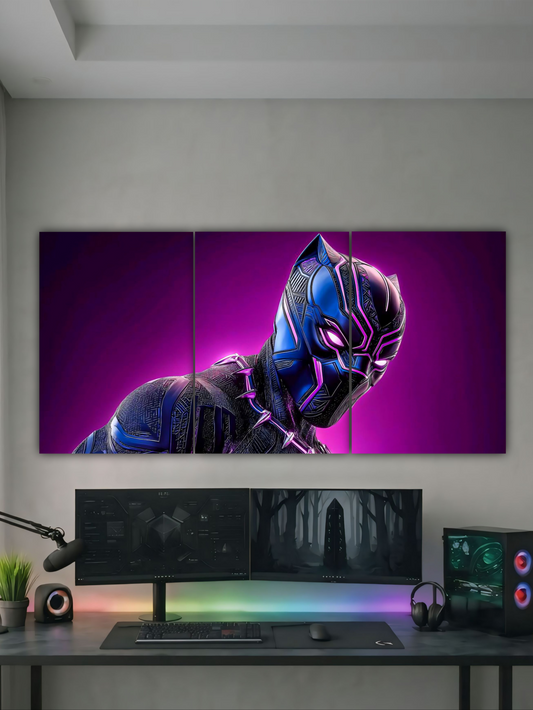BLACK PANTHER CINEMATIC HERO || SPLIT POSTER