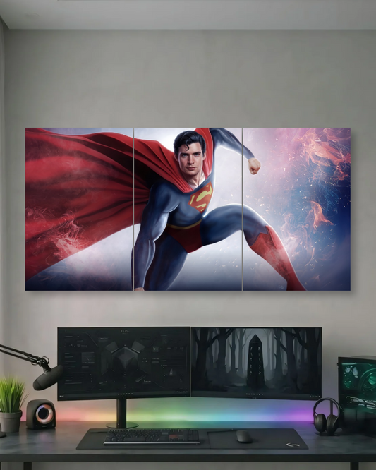 SUPERMAN | MAN OF STEEL | KRYPTONIAN LEGEND RISE | WALL VIBES EDITION