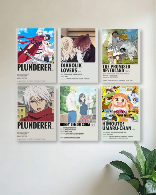 ANIME HEROES | DRAMATIC MOMENTS | PREMIUM PRINTS