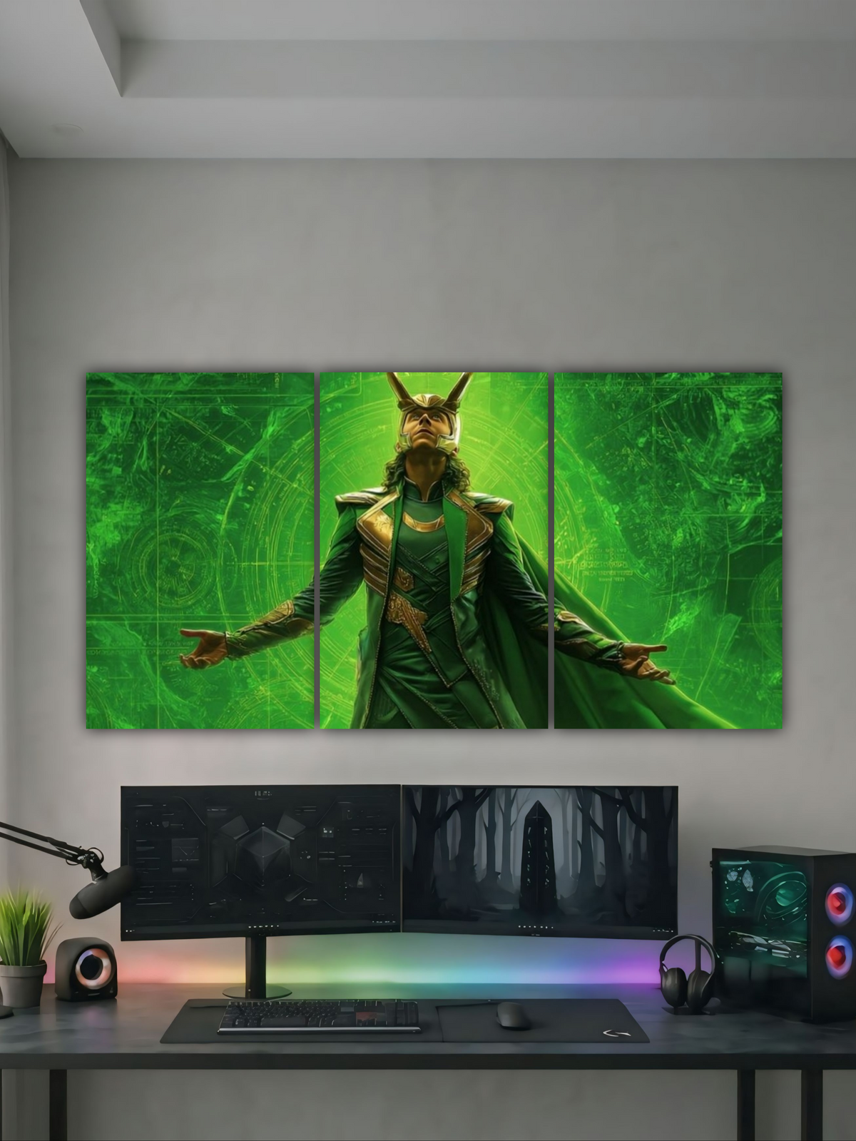 LOKI ASGARDIAN PRINCE || SPLIT POSTER #4