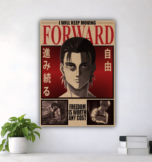 ATTACK TITAN || SINGLE POSTER