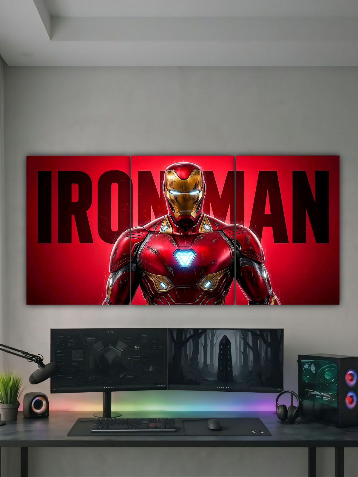 IRON MAN ARMOR LEGEND || SPLIT POSTER