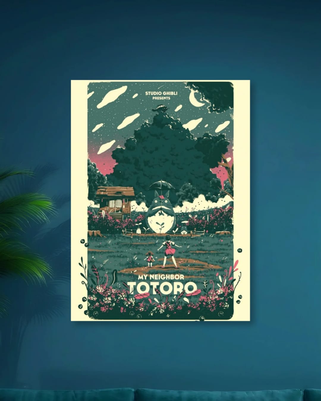 MY NEIGHBOR TOTORO SINGLE POSTER | MAGIC IN THE QUIET