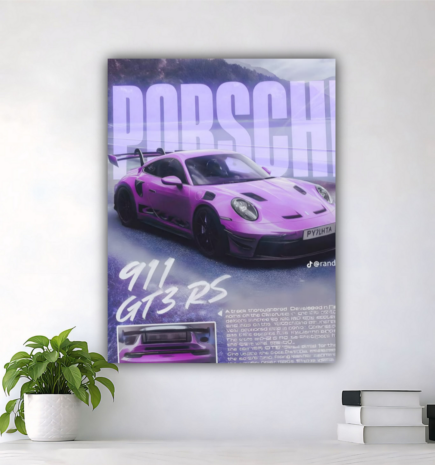 PORSCHE | SPORTS CAR WALL ART | HIGH QUALITY PRINT