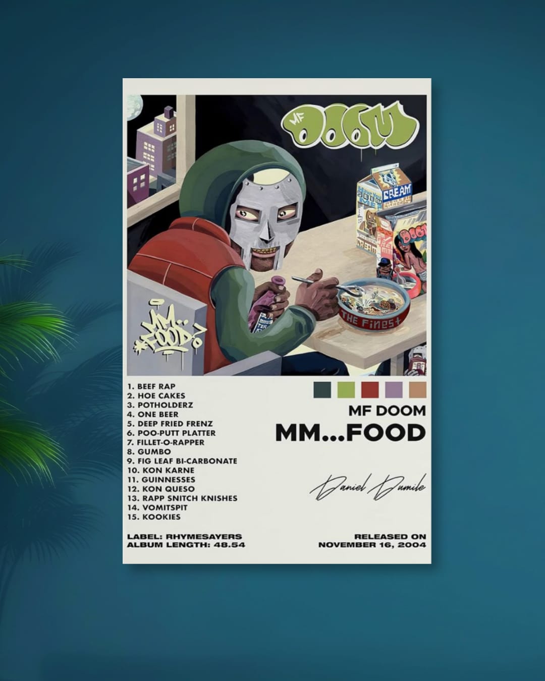 MF DOOM|MM....FOOD|ALBUM|AUTOGRAPH