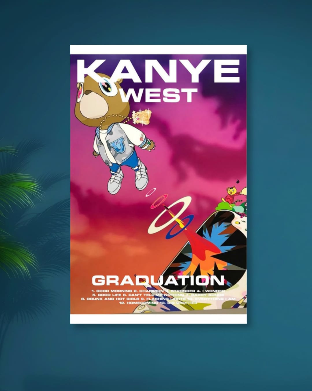KANYE WEST| YE | GRADUATION| ALBUM COVER