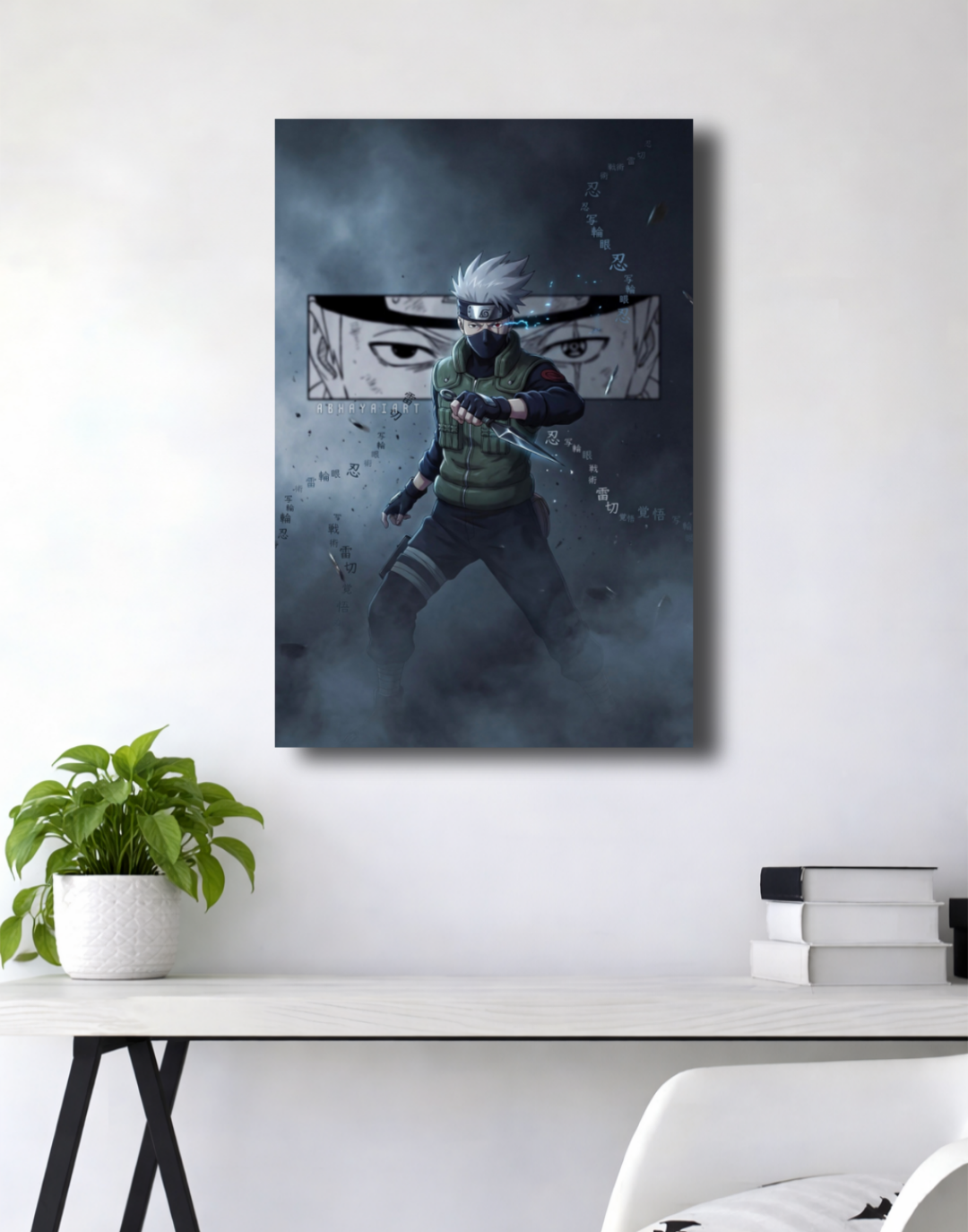 Kakashi | Lightning Aura | Premium Quality Poster