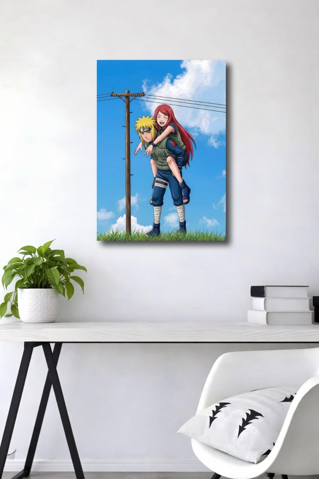 Minato & Kushina | Eternal Love | Premium Quality Poster