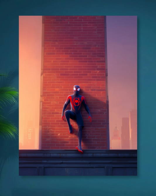 SPIDER MAN| MILES MORALES| SPIDER MAN INTO THE SPIDER VERSE| PEACE