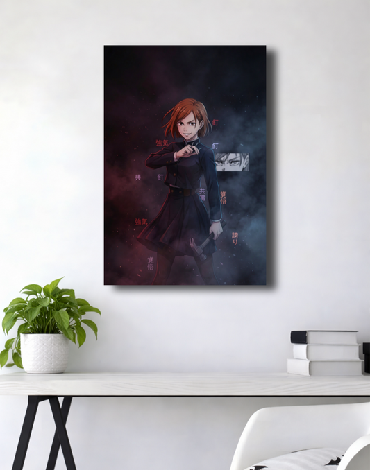 Nobara | Hammer Strike | Premium Quality Poster