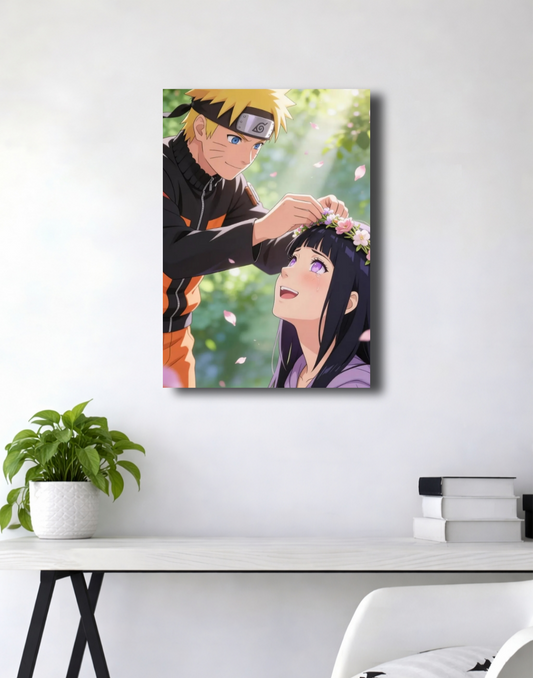Naruto & Hinata | Shinobi Hearts | Premium Quality Poster